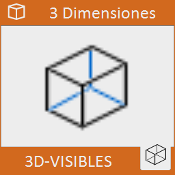 Hace visibles las aristas invisibles de todas las entidades de 3DCARA del dibujo actual