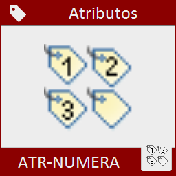 Permite ir insertando bloques e ir incrementando automáticamente el valor de uno de sus atributo.