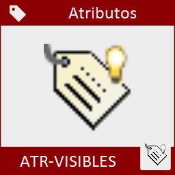 Hace visibles los atributos invisibles de las inserciones de bloque seleccionadas en el dibujo.