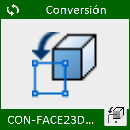 Convierte entidades de 3DCARA/3DFACE a 3DPOLY.