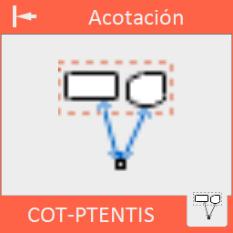 Acota las distancias desde un punto hasta una selección de entidades.