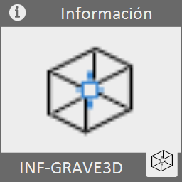 Calcula y marca el centro de gravedad de una entidad de 3DSOLID.