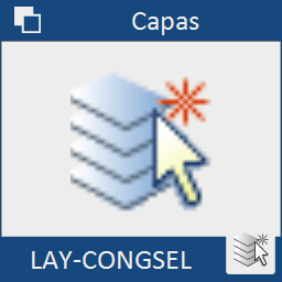 Congela una capa seleccionando una entidad de esa capa en el dibujo.
