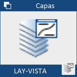 Crea una vista con un nombre que muestra la extensión de las entidades contenidas en cada capa del dibujo.