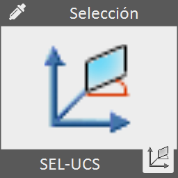Selecciona en el dibujo todas las entidades que no sean paralelas al sistema de coordenadas actual.