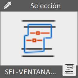 Permite seleccionar todas las entidades contenidas dentro de una polilínea o un circulo.