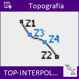 Interpola entre 2 inserciones de bloque colocando inserciones del mismo bloque. Tiene en cuenta la elevación de los bloques marcados para interpolarla. También funciona con curvas.