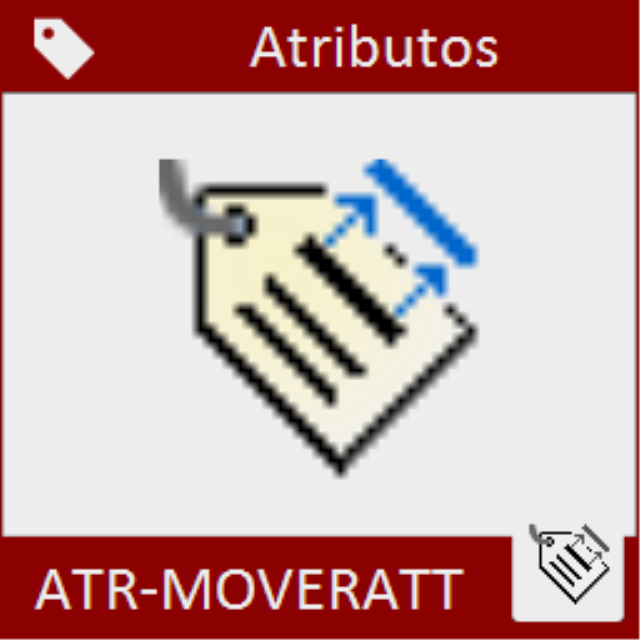 Mueve atributos de un bloque rápidamente solo con seleccionarlos en el dibujo.