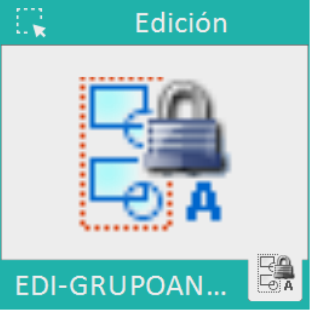 Crea un grupo anónimo con todas las entidades seleccionadas.