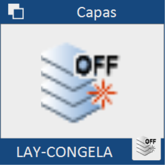 Congela automáticamente todas las capas que actualmente estén simplemente apagadas para trabajar más rápido.