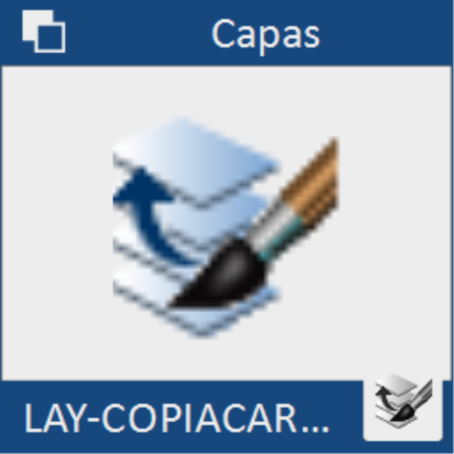 Importa las caracteríticas de una capa al resto de capas seleccionadas.
