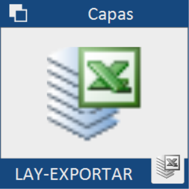 Exporta la definición de capas del dibujo actual a un archivo de Excel a través de .CSV