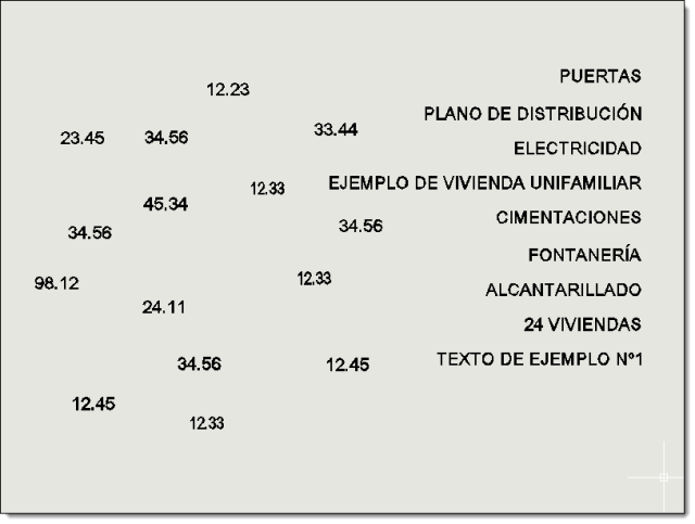 Exporta el valor de las entidades de texto seleccionadas a un archivo ASCII.