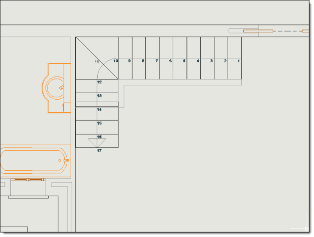 Calcula y dibuja todo tipo de escaleras en AutoCAD.
