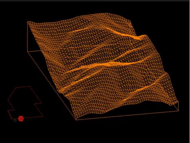 Crea un vaciado de un terreno sólido 3D. Permite conocer el volumen de la zona vaciada y/o crear fisicamente el vaciado en el terreno.