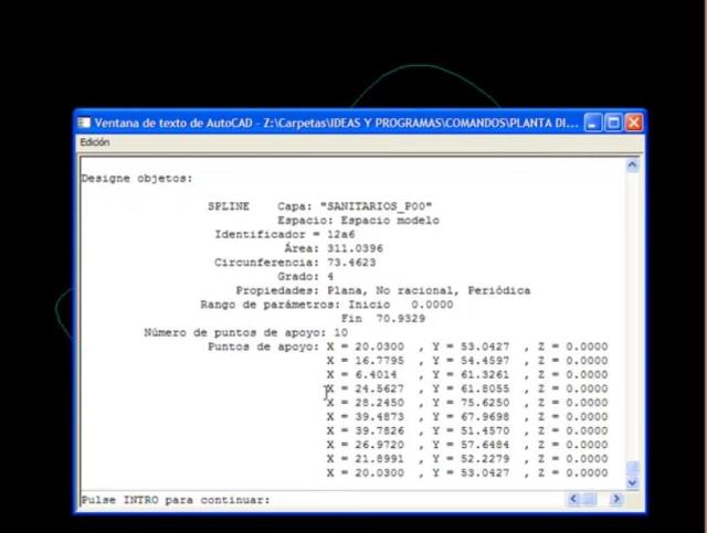 Convierte splines en entidades de polilíneas.